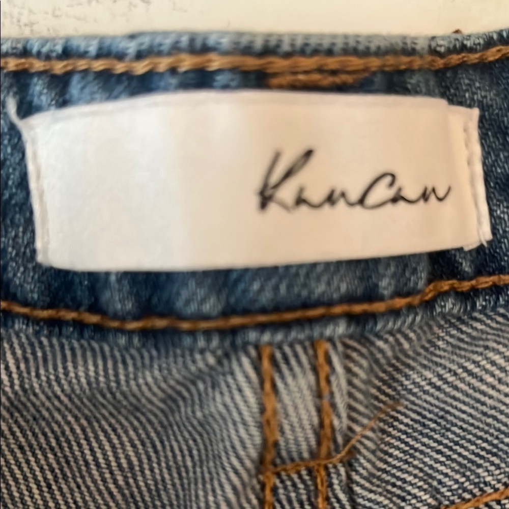 KanCan Distressed Denim Women's Shorts - Picture 3 of 4